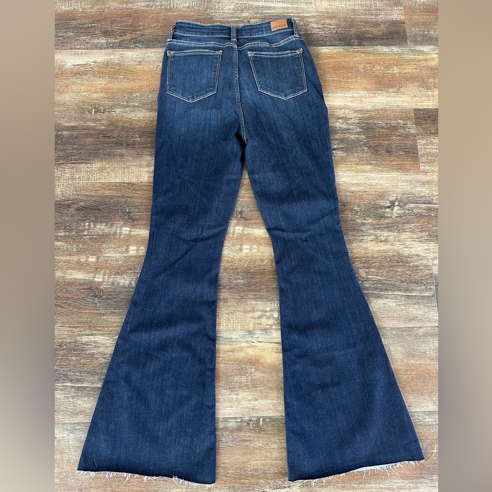 Judy Blue Dark Wash High-Rise Flare Jeans - Picture 3 of 12